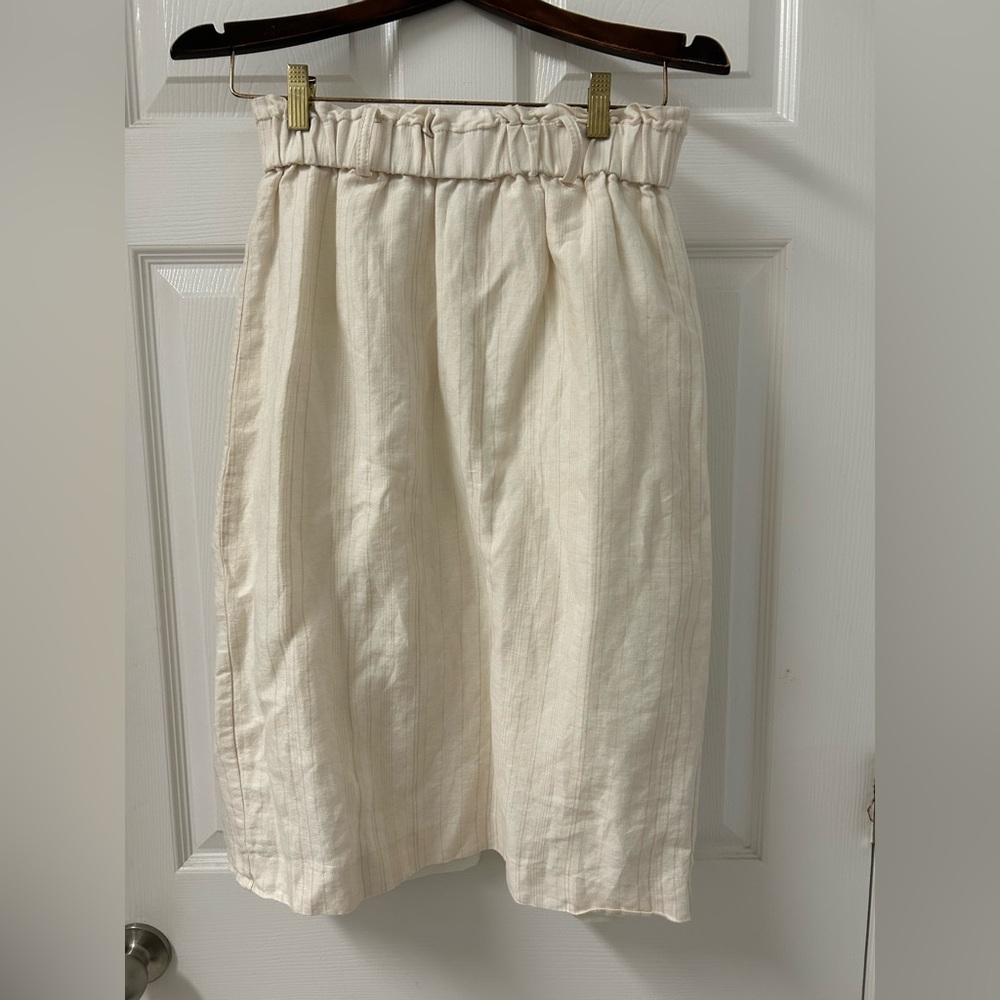 Ann Taylor Linen/Cotton Pencil Skirt SZ 4